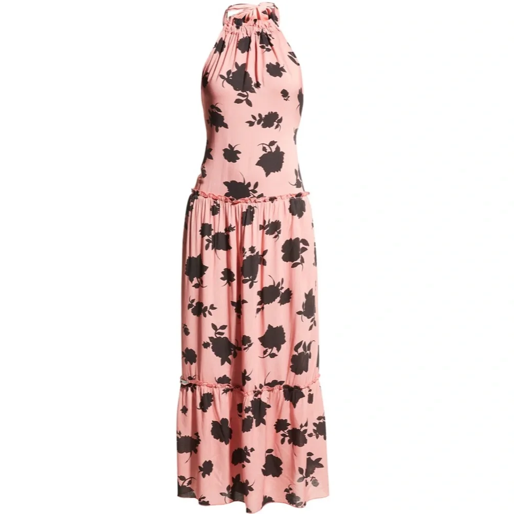 NWT Kate Spade pink maxi cover up dress